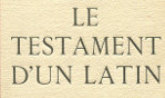 Nolhac   Testament Latin