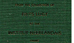 Coll. Frits Lugt   Apollo 1976